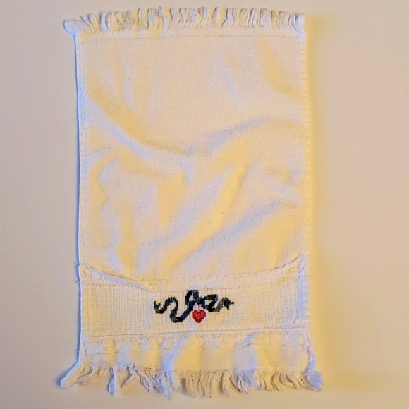 Hand Embroidered Tea Towels, set of 16 holiday/seasonal - Picture 12 of 16